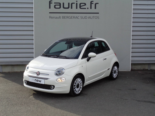 Acheter Fiat 500 500 1.2 69 ch Eco Pack S/S Lounge 3p occasion dans les concessions du Groupe Faurie