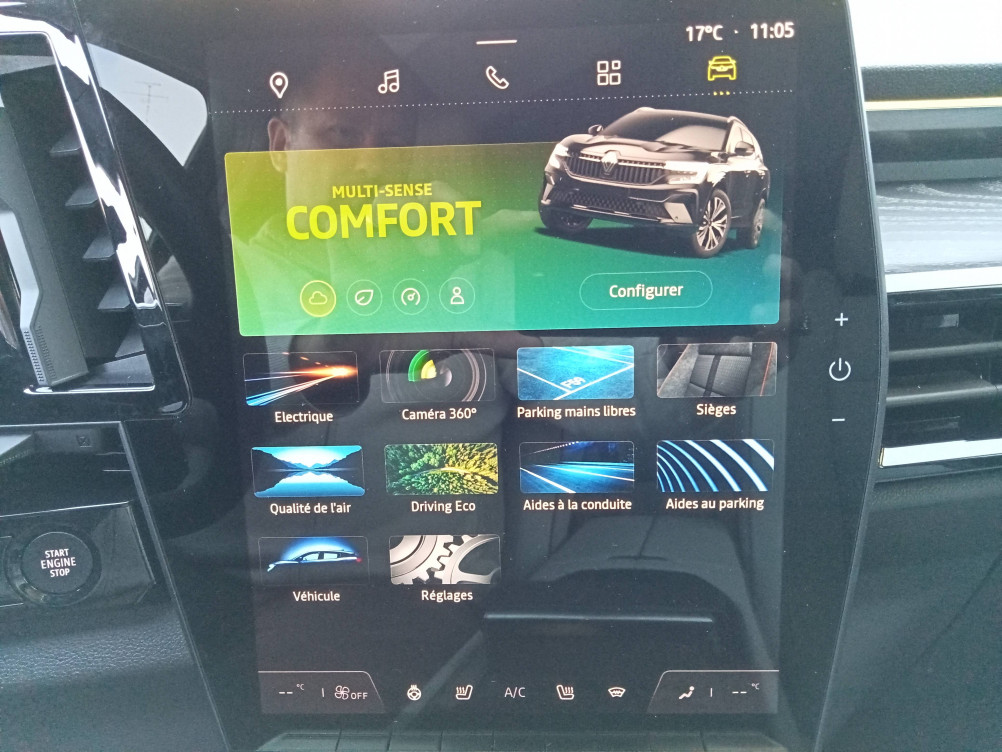 Acheter Renault Espace 6 Espace E-Tech hybrid 200 Iconic 5p occasion dans les concessions du Groupe Faurie