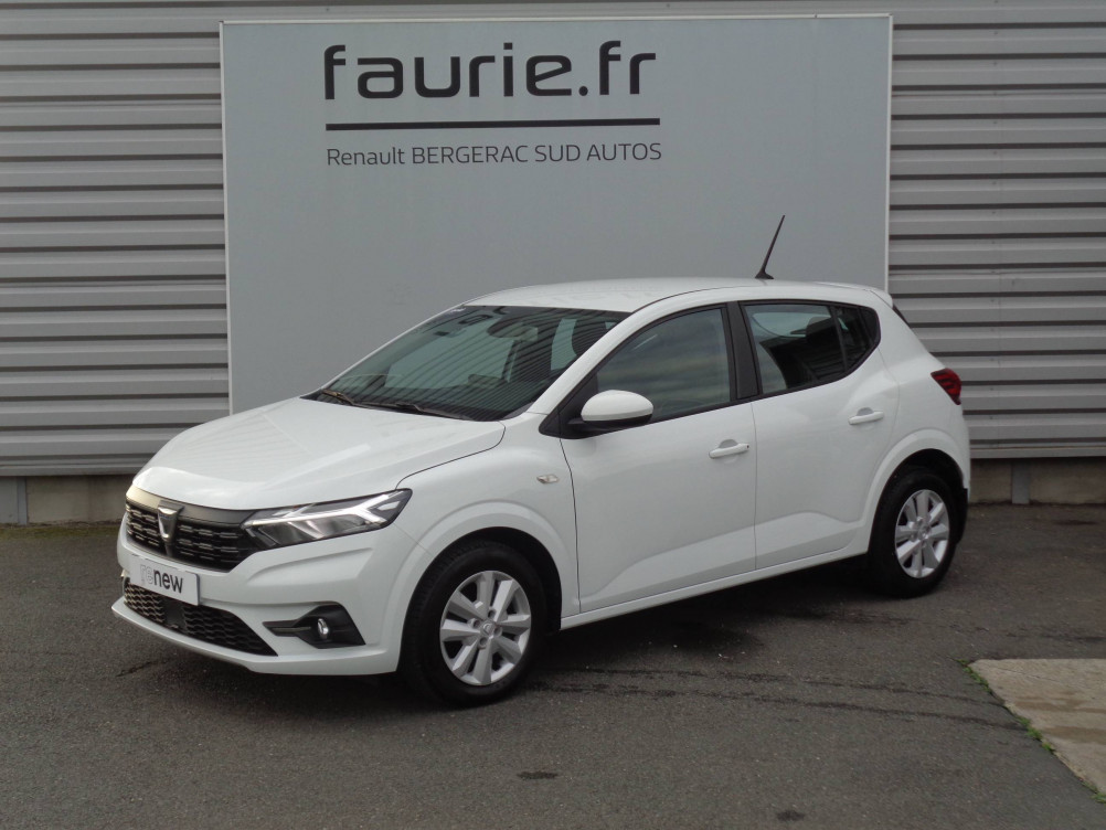 Acheter Dacia Sandero Sandero ECO-G 100 - 22 Confort 5p occasion dans les concessions du Groupe Faurie