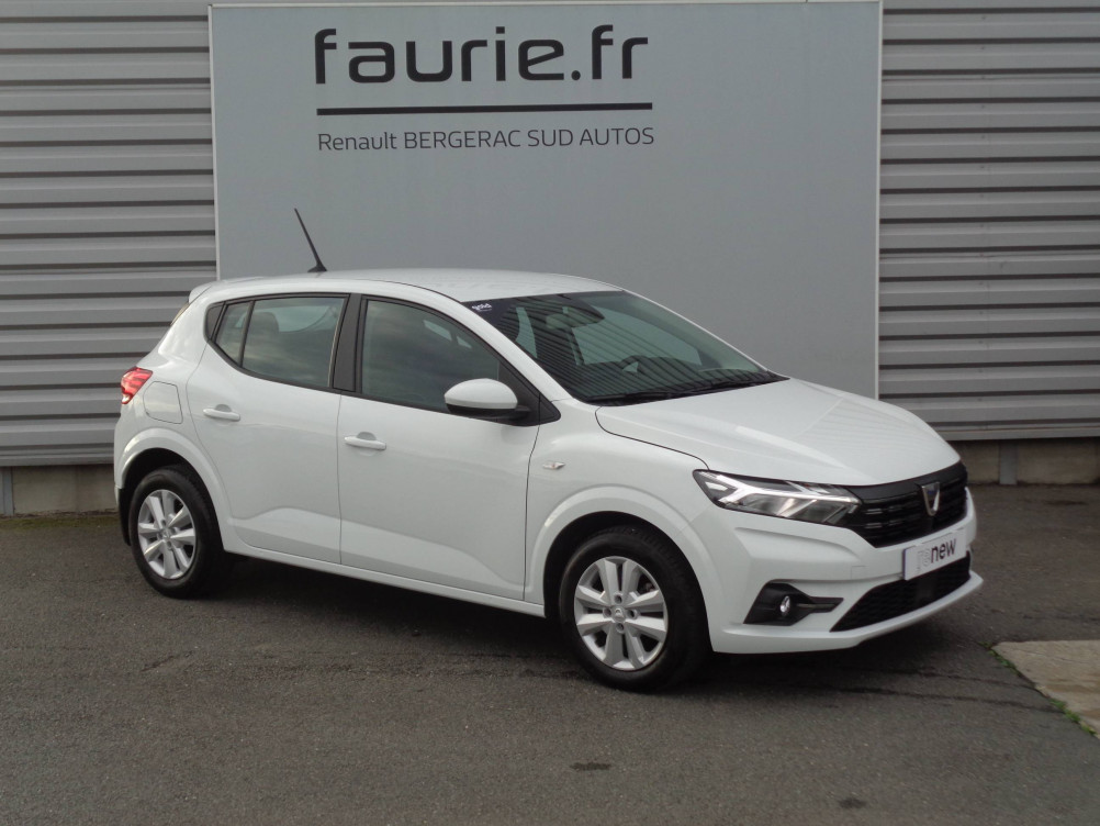 Acheter Dacia Sandero Sandero ECO-G 100 - 22 Confort 5p occasion dans les concessions du Groupe Faurie