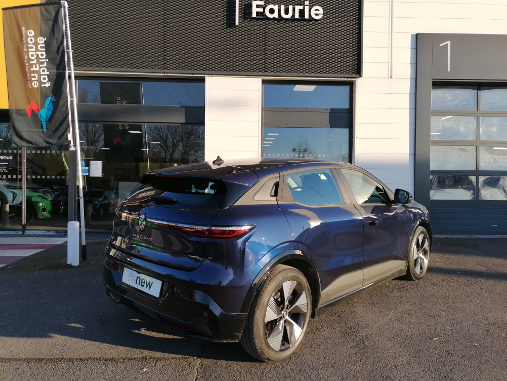 Acheter Renault Megane E-Tech Megane E-Tech EV60 220 ch super charge Equilibre 5p occasion dans les concessions du Groupe Faurie