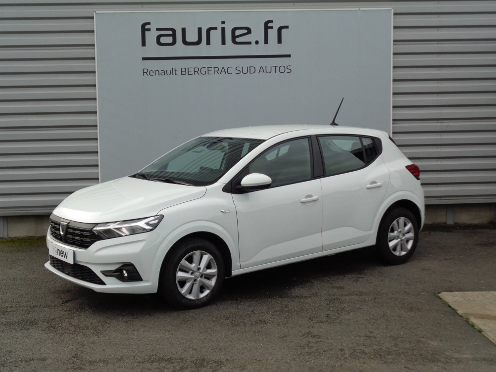 Acheter Dacia Sandero Sandero TCe 90 - 22 Confort 5p occasion dans les concessions du Groupe Faurie