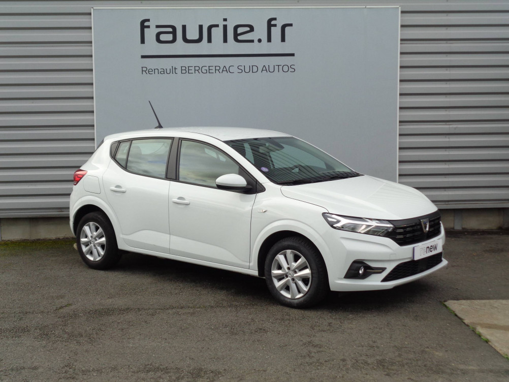 Acheter Dacia Sandero Sandero TCe 90 - 22 Confort 5p occasion dans les concessions du Groupe Faurie