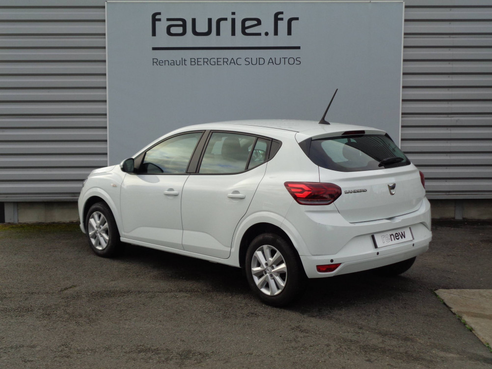 Acheter Dacia Sandero Sandero TCe 90 - 22 Confort 5p occasion dans les concessions du Groupe Faurie