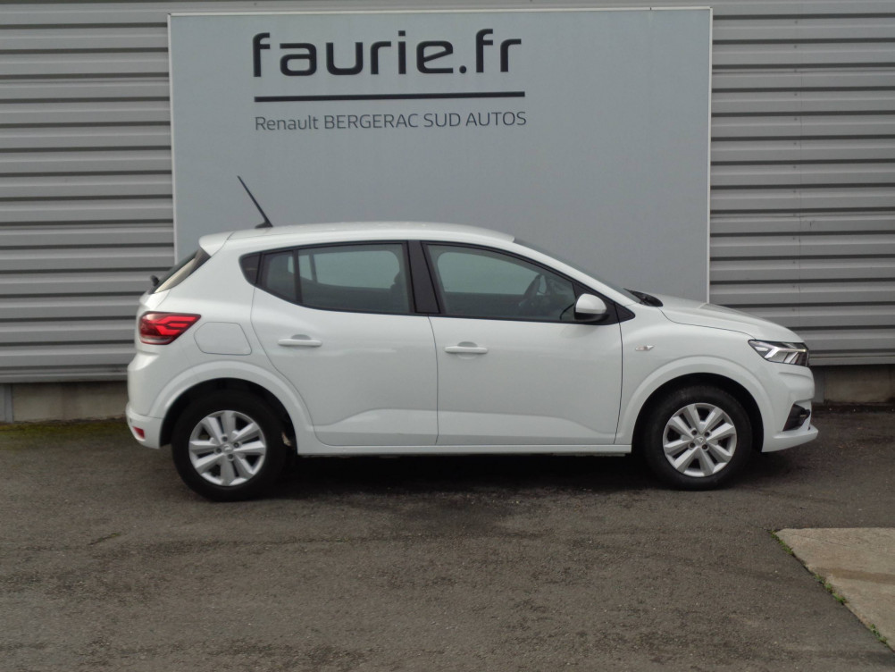 Acheter Dacia Sandero Sandero TCe 90 - 22 Confort 5p occasion dans les concessions du Groupe Faurie