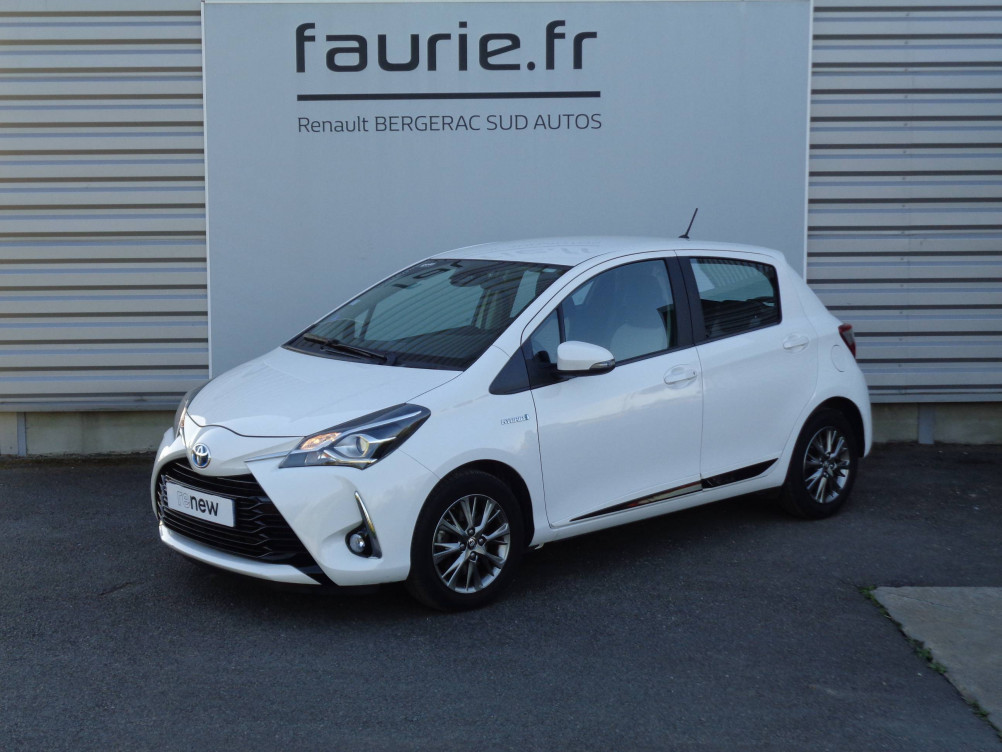 Acheter Toyota Yaris Yaris Hybride 100h Collection 5p occasion dans les concessions du Groupe Faurie