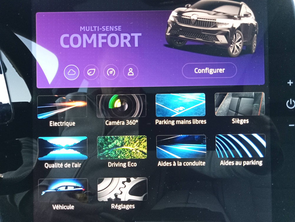Acheter Renault Espace 6 Espace E-Tech hybrid 200 Iconic 5p occasion dans les concessions du Groupe Faurie