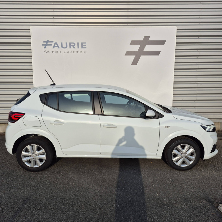 Acheter Dacia Sandero Sandero SCe 65 Expression 5p occasion dans les concessions du Groupe Faurie
