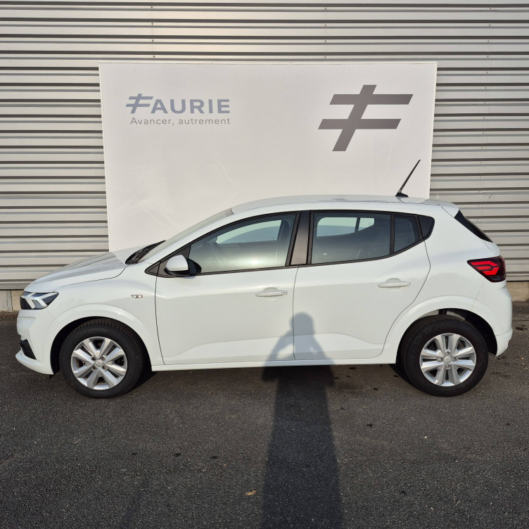 Acheter Dacia Sandero Sandero SCe 65 Expression 5p occasion dans les concessions du Groupe Faurie