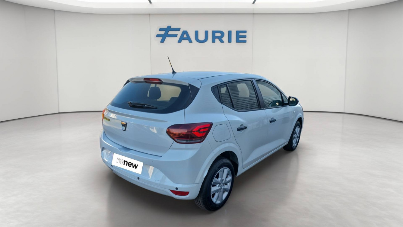 Acheter Dacia Sandero Sandero SCe 65 Essentiel 5p occasion dans les concessions du Groupe Faurie