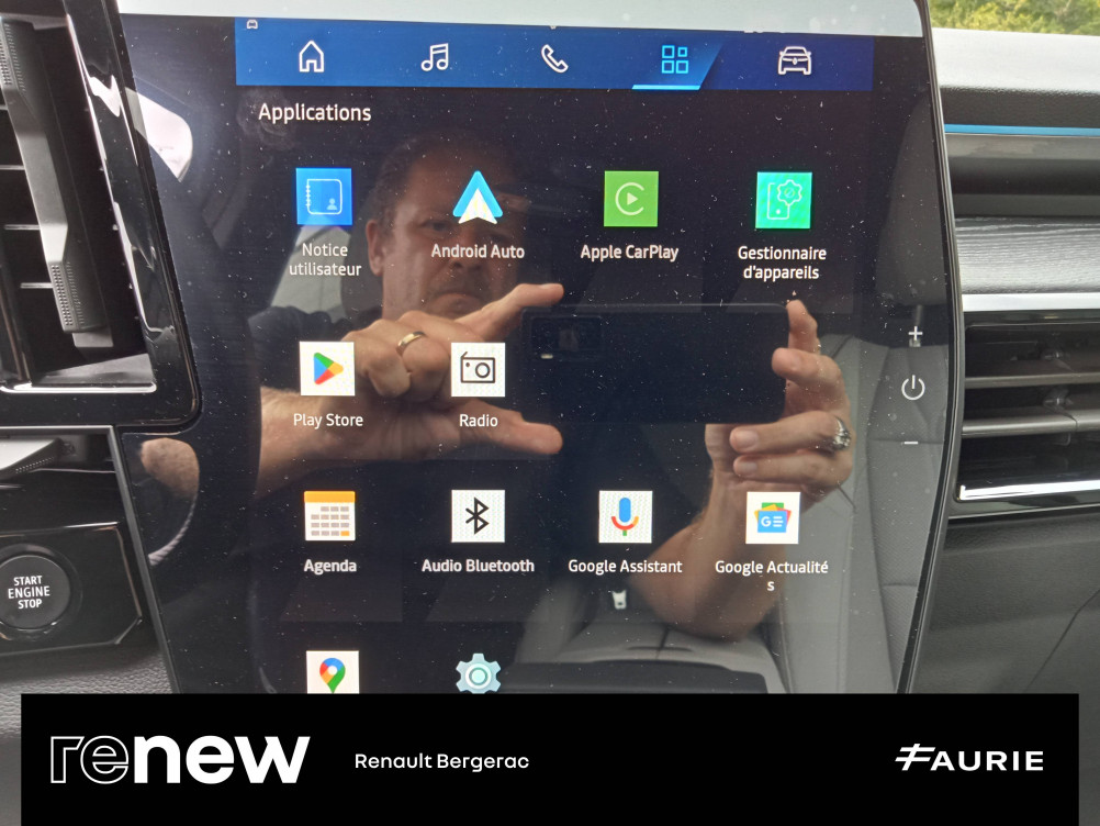 Acheter Renault Espace 6 Espace E-Tech full hybrid 200 5pl Iconic 5p occasion dans les concessions du Groupe Faurie