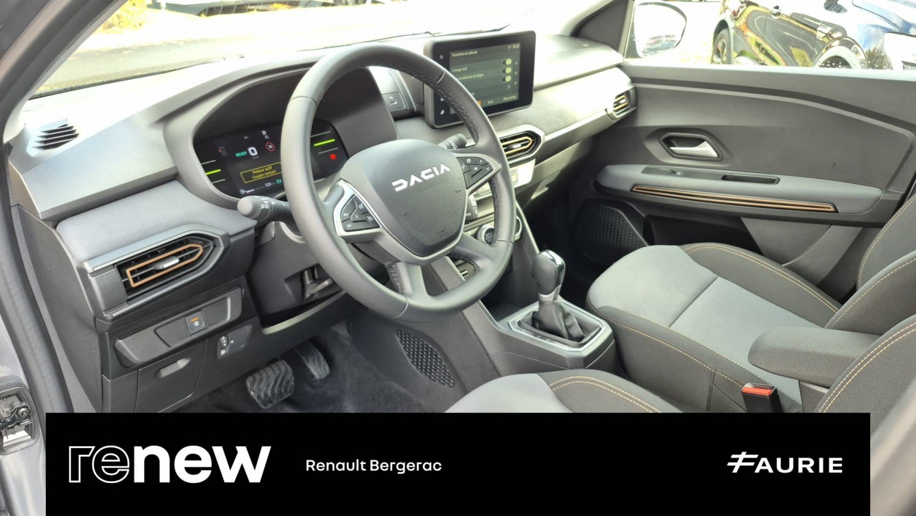 Acheter Dacia Jogger Jogger Hybrid 140 7 places GSR2 Extreme + 5p occasion dans les concessions du Groupe Faurie
