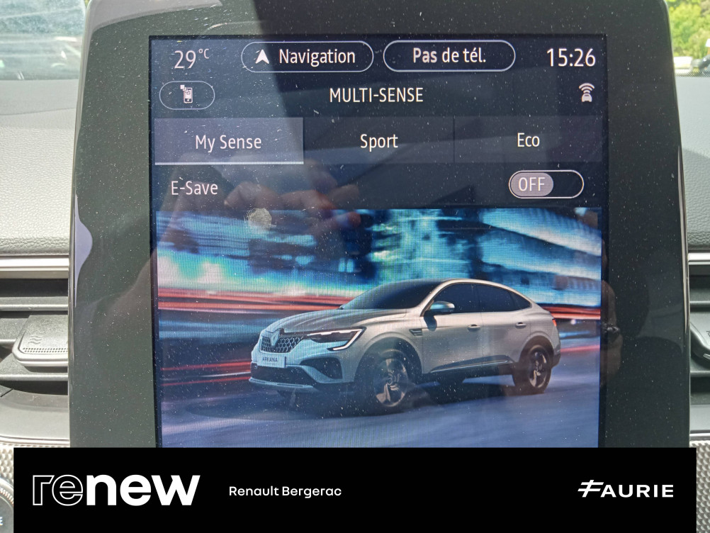 Acheter Renault Arkana Arkana E-Tech 145 - 23 Techno 5p occasion dans les concessions du Groupe Faurie