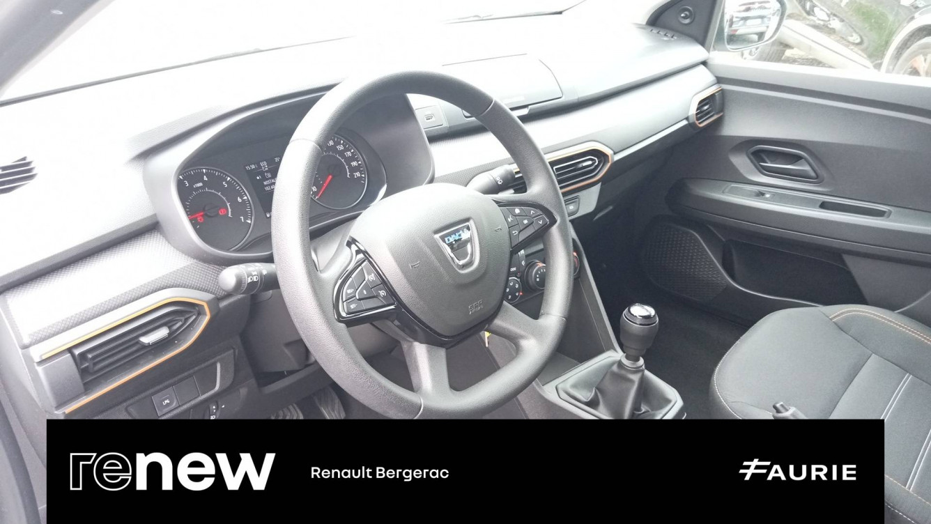 Acheter Dacia Sandero Sandero ECO-G 100 Stepway Essentiel 5p occasion dans les concessions du Groupe Faurie