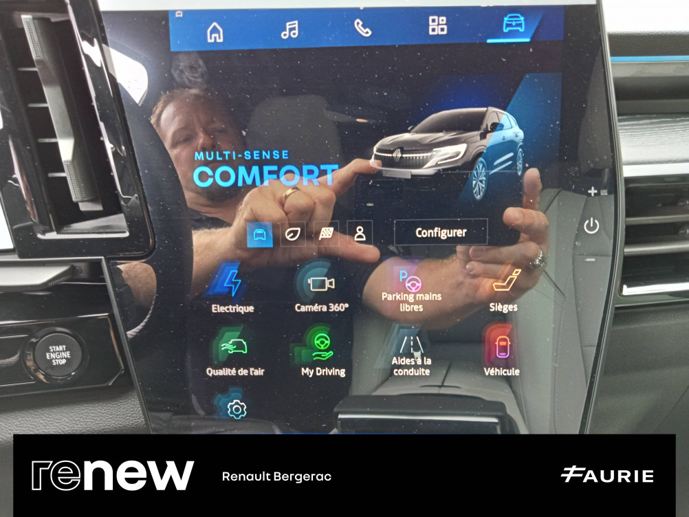 Acheter Renault Espace 6 Espace E-Tech full hybrid 200 5pl Iconic 5p occasion dans les concessions du Groupe Faurie