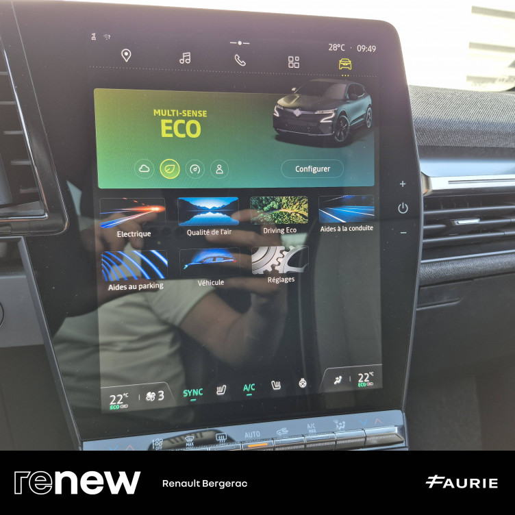 Acheter Renault Megane E-Tech Megane E-Tech EV60 220 ch optimum charge Techno 5p occasion dans les concessions du Groupe Faurie