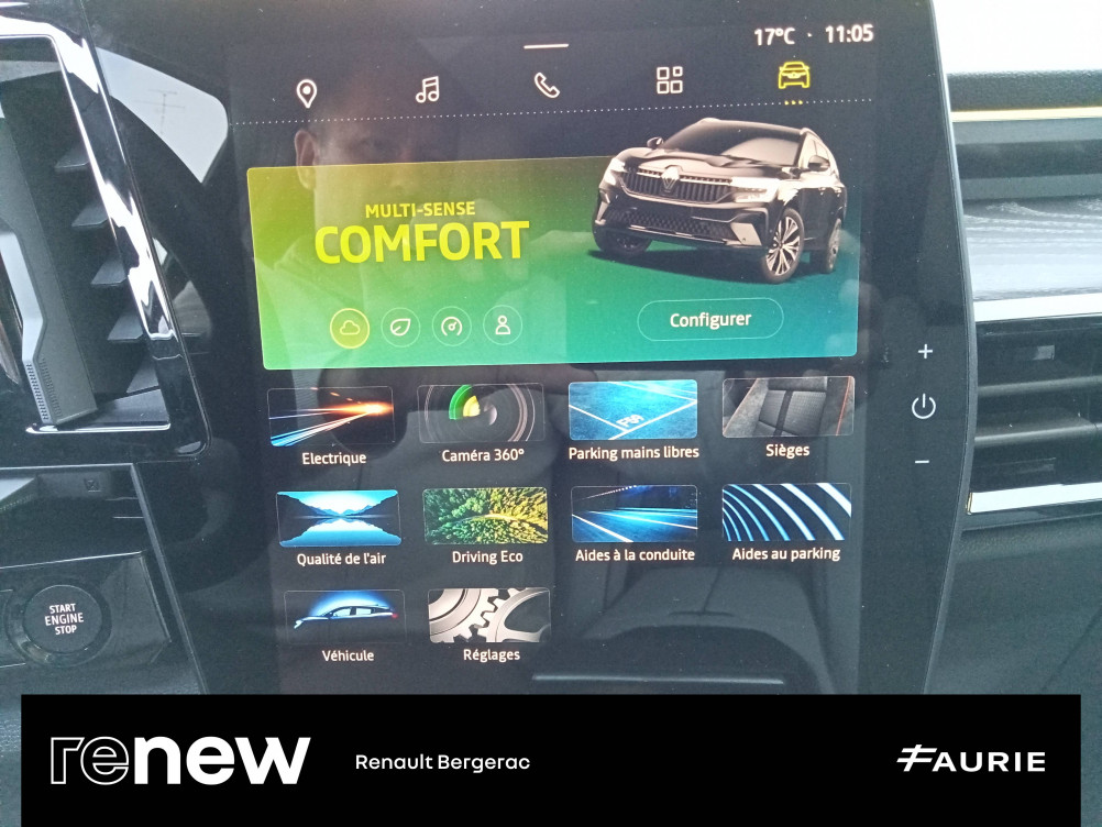 Acheter Renault Espace 6 Espace E-Tech hybrid 200 Iconic 5p occasion dans les concessions du Groupe Faurie