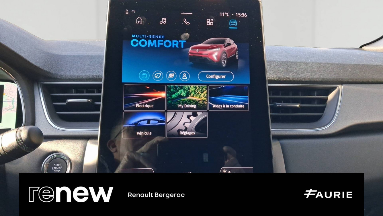 Acheter Renault Captur 2 Captur E-Tech full hybrid 145 ch Techno 5p occasion dans les concessions du Groupe Faurie