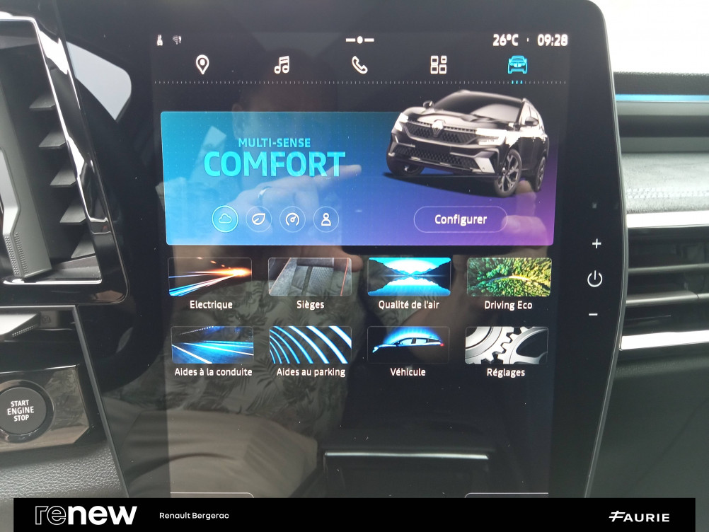 Acheter Renault Espace 6 Espace E-Tech hybrid 200 esprit Alpine 5p occasion dans les concessions du Groupe Faurie