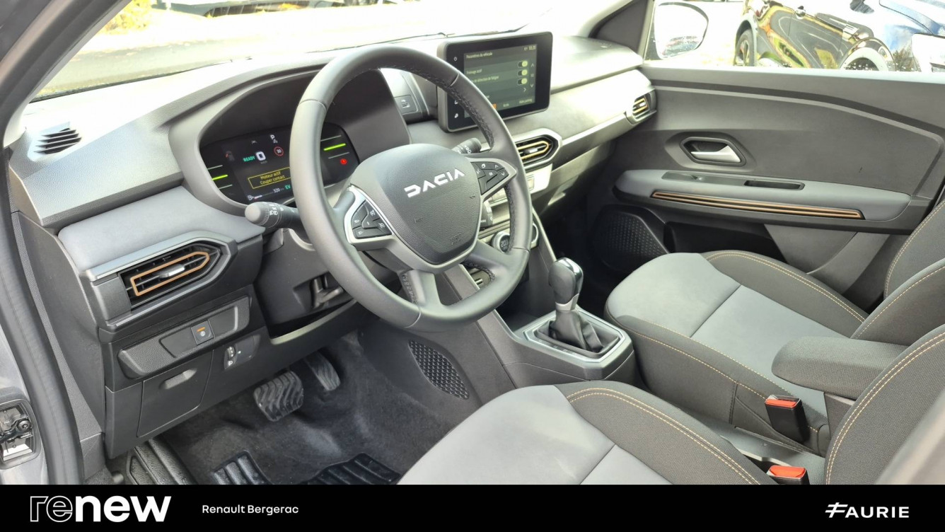 Acheter Dacia Jogger Jogger Hybrid 140 7 places GSR2 Extreme + 5p occasion dans les concessions du Groupe Faurie
