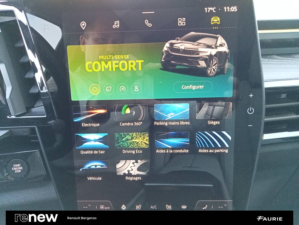 Acheter Renault Espace 6 Espace E-Tech hybrid 200 Iconic 5p occasion dans les concessions du Groupe Faurie