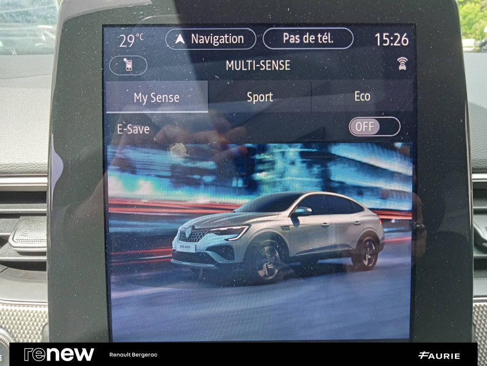 Acheter Renault Arkana Arkana E-Tech 145 - 23 Techno 5p occasion dans les concessions du Groupe Faurie