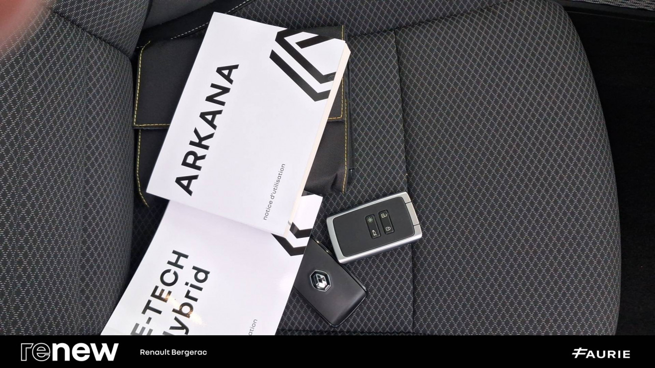 Acheter Renault Arkana Arkana E-Tech hybride 145 - 22 Techno 5p occasion dans les concessions du Groupe Faurie