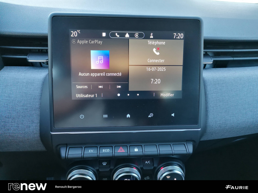 Acheter Renault Clio 5 Clio E-Tech full hybrid 145 Evolution 5p occasion dans les concessions du Groupe Faurie