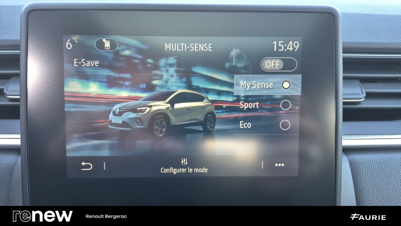 Acheter Renault Captur 2 Captur E-Tech full hybrid 145 Techno 5p occasion dans les concessions du Groupe Faurie