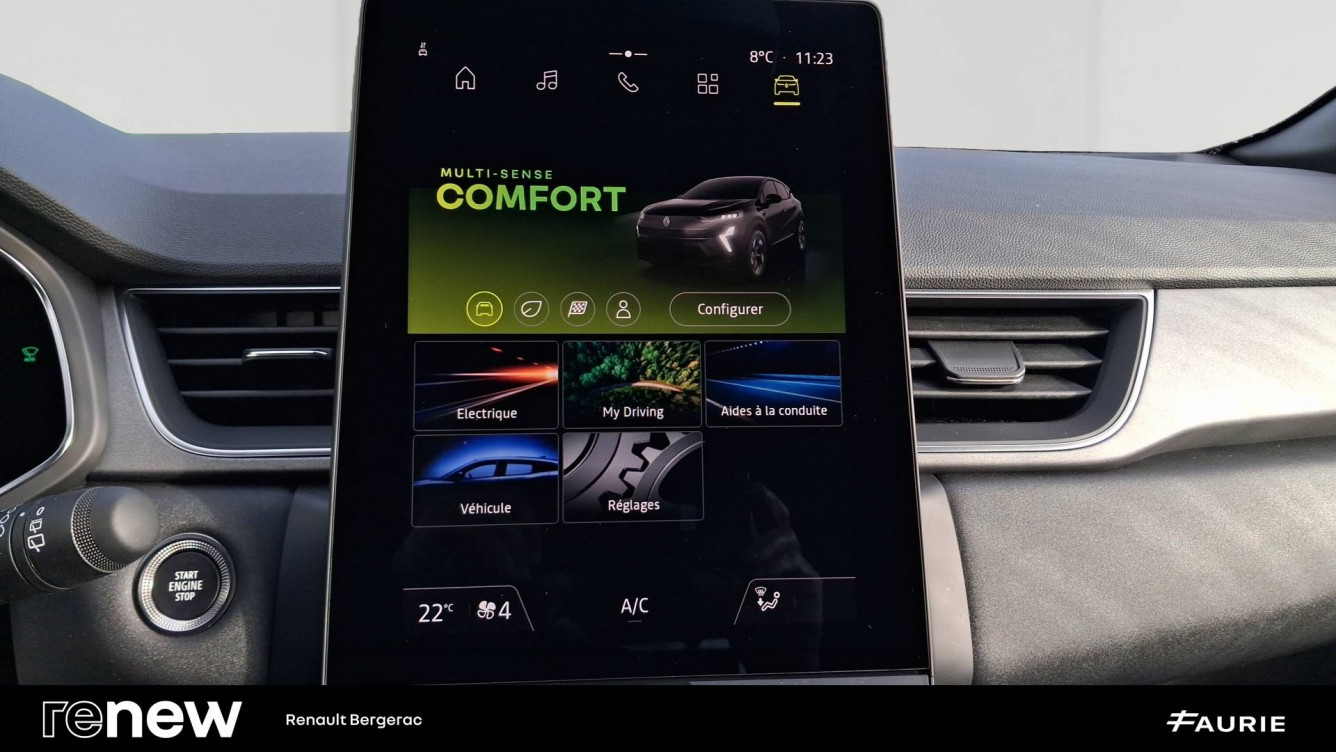 Acheter Renault Captur 2 Captur E-Tech full hybrid 145 ch Techno 5p occasion dans les concessions du Groupe Faurie