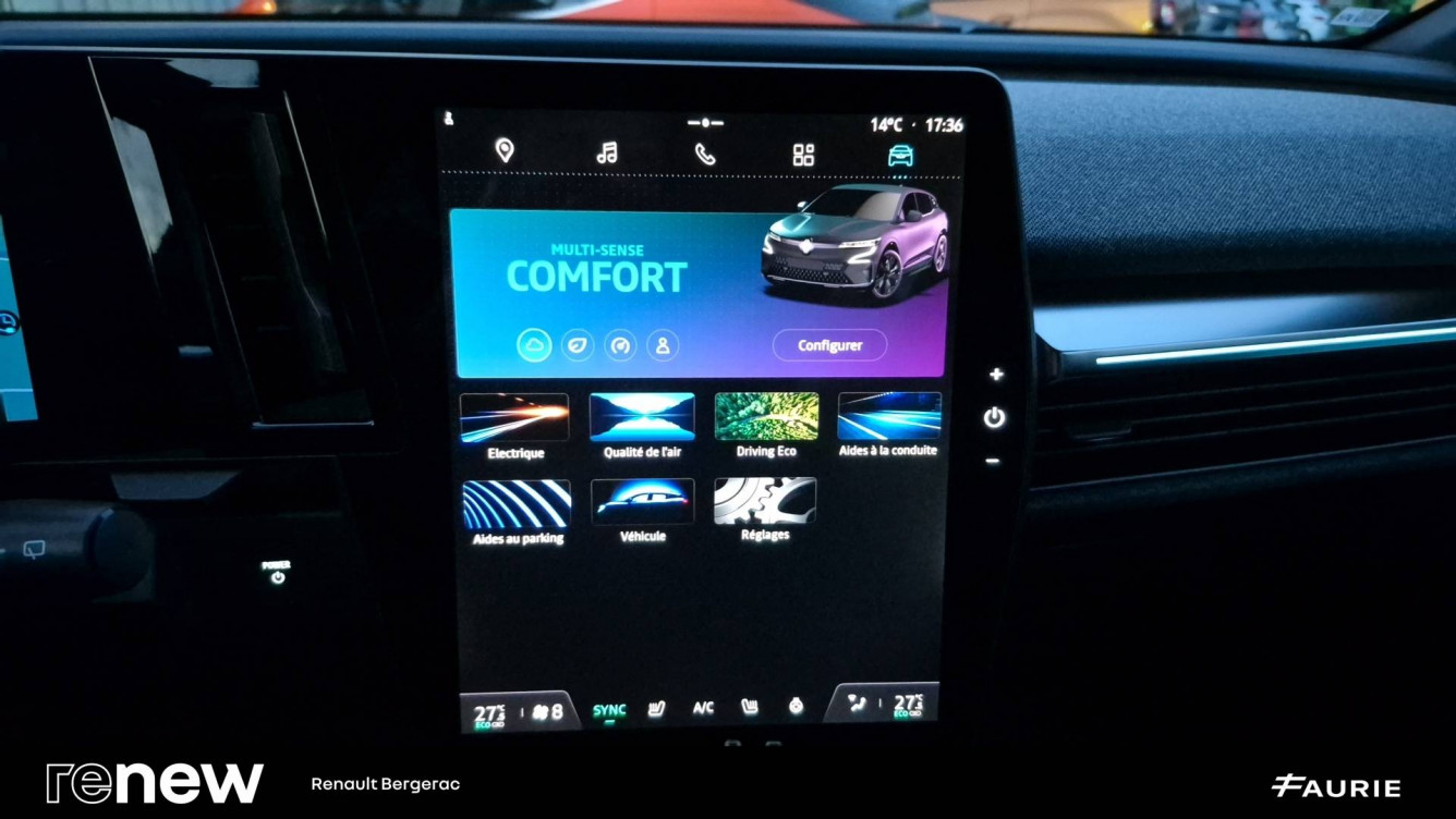 Acheter Renault Megane E-Tech Megane E-Tech EV60 220 ch optimum charge Techno 5p occasion dans les concessions du Groupe Faurie