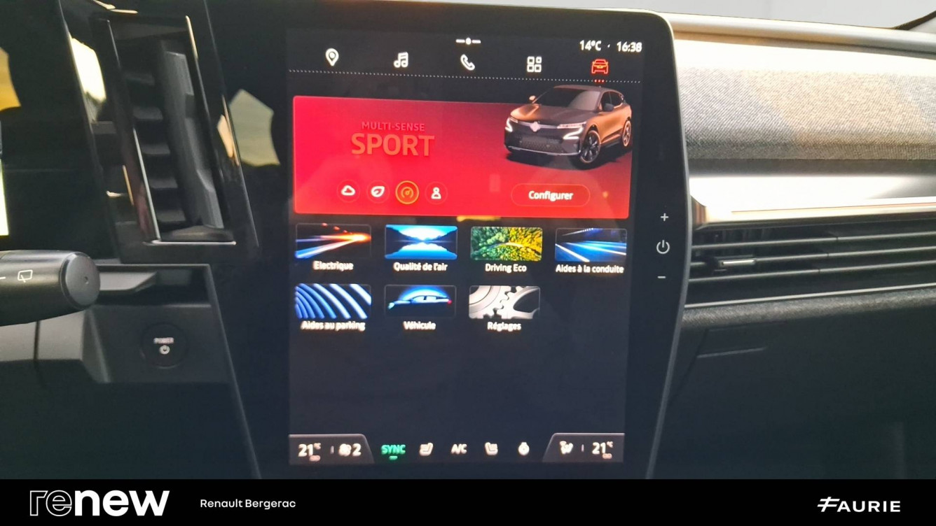 Acheter Renault Megane E-Tech Megane E-Tech EV60 220 ch optimum charge Techno 5p occasion dans les concessions du Groupe Faurie