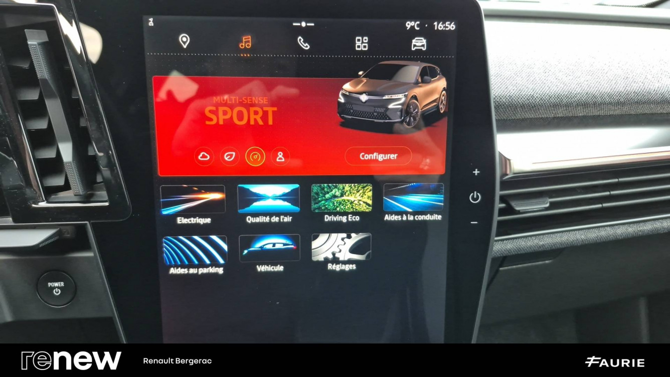 Acheter Renault Megane E-Tech Megane E-Tech EV60 220 ch optimum charge Techno 5p occasion dans les concessions du Groupe Faurie