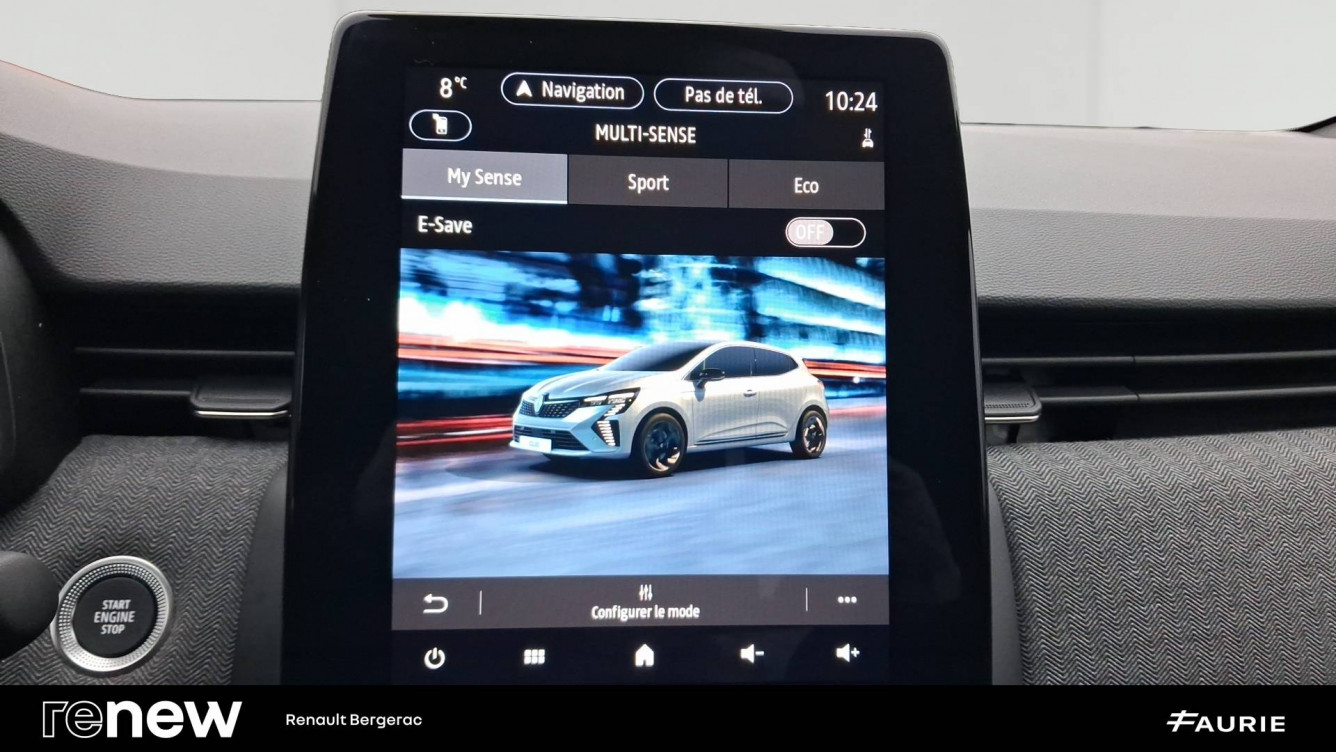 Acheter Renault Clio 5 Clio E-Tech full hybrid 145 Techno 5p occasion dans les concessions du Groupe Faurie
