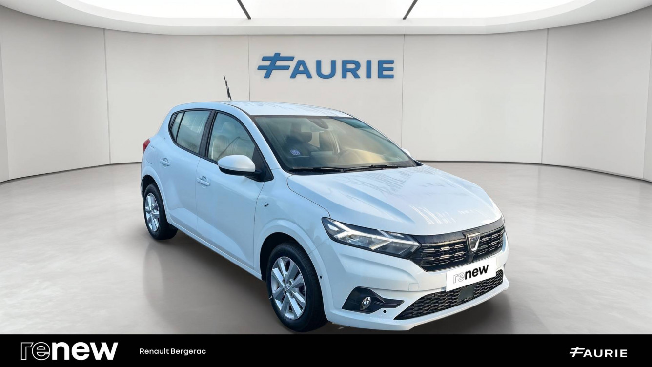 Acheter Dacia Sandero Sandero SCe 65 - 22 Confort 5p occasion dans les concessions du Groupe Faurie