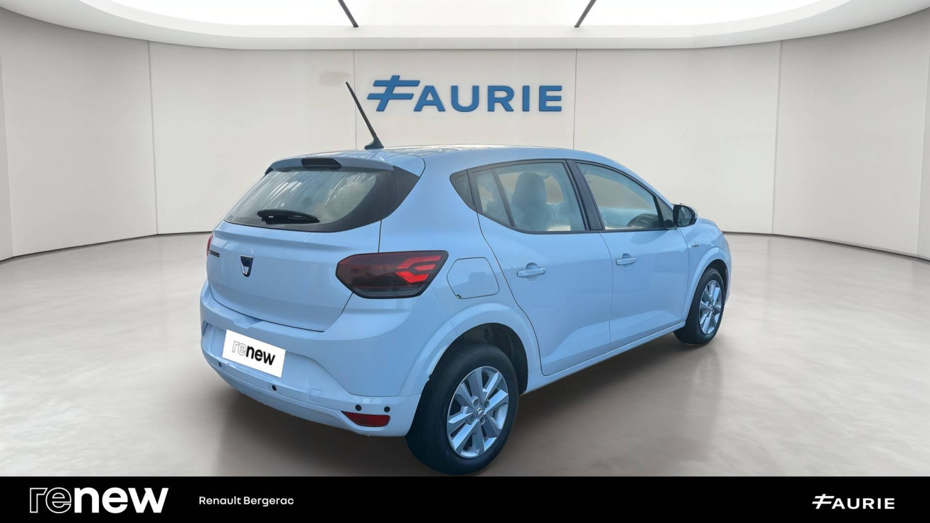 Acheter Dacia Sandero Sandero SCe 65 - 22 Confort 5p occasion dans les concessions du Groupe Faurie