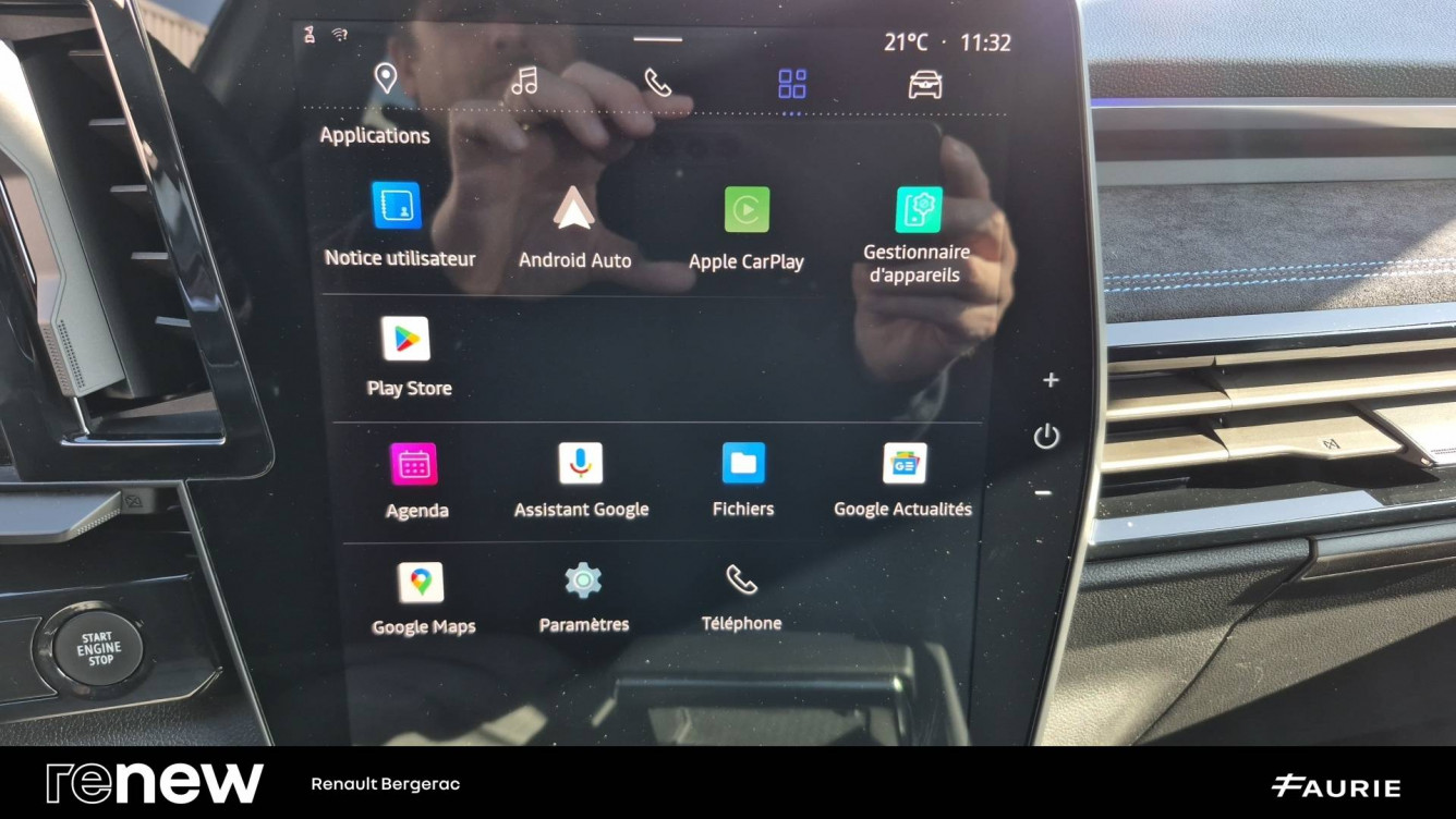 Acheter Renault Espace 6 Espace E-Tech hybrid 200 esprit Alpine 5p occasion dans les concessions du Groupe Faurie