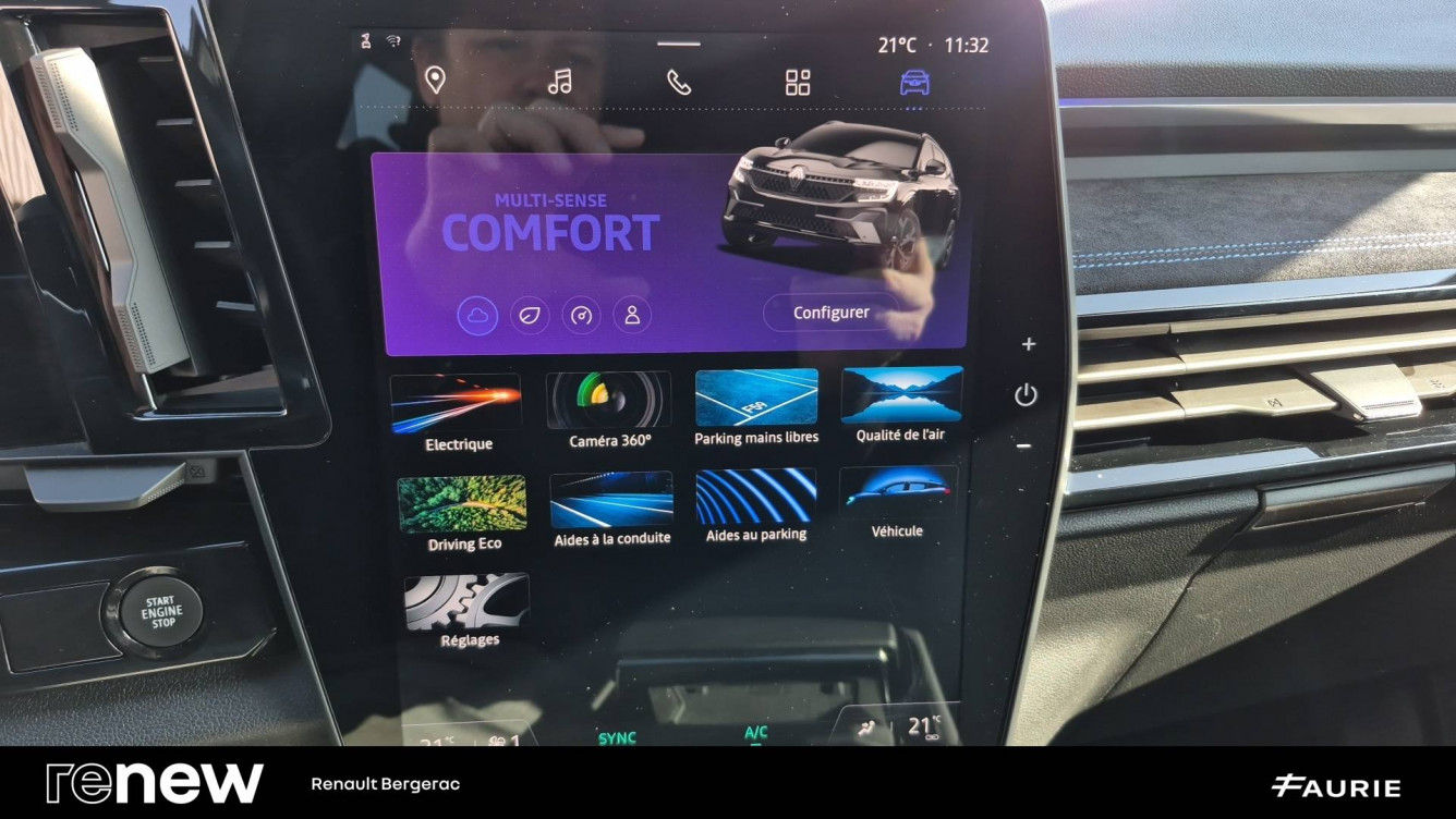 Acheter Renault Espace 6 Espace E-Tech hybrid 200 esprit Alpine 5p occasion dans les concessions du Groupe Faurie