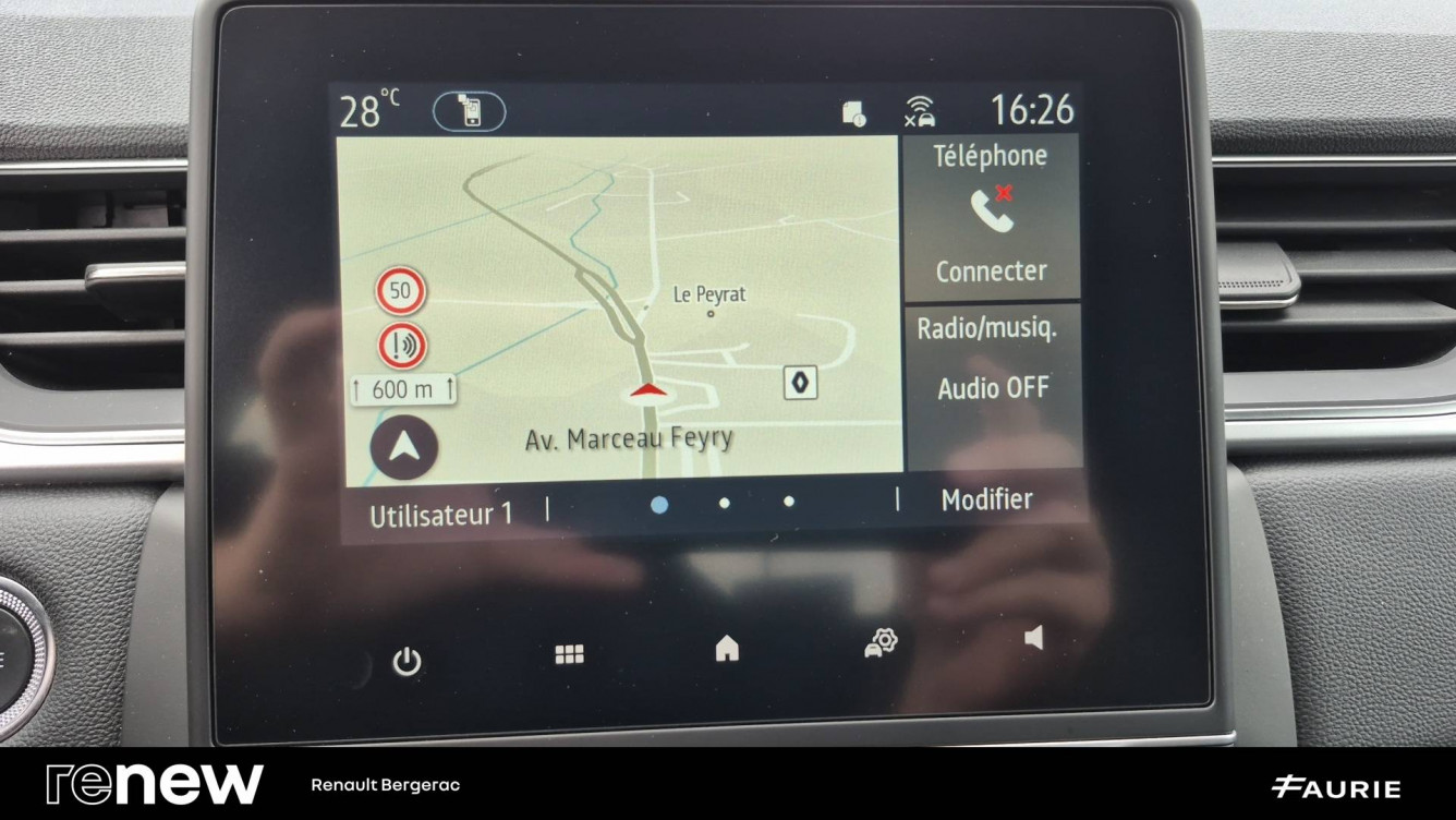 Acheter Renault Captur 2 Captur mild hybrid 140 Techno 5p occasion dans les concessions du Groupe Faurie