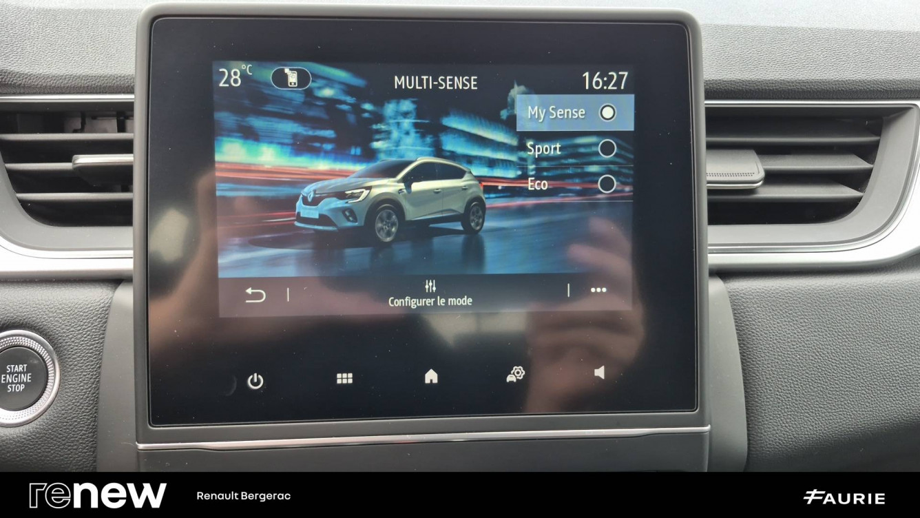 Acheter Renault Captur 2 Captur mild hybrid 140 Techno 5p occasion dans les concessions du Groupe Faurie