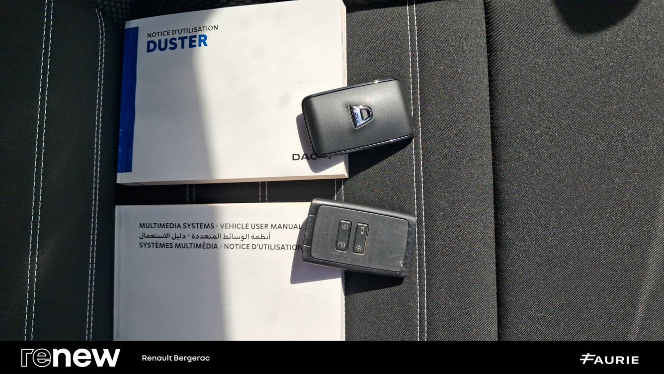 Acheter Dacia Duster Duster ECO-G 100 4x2 Prestige + 5p occasion dans les concessions du Groupe Faurie