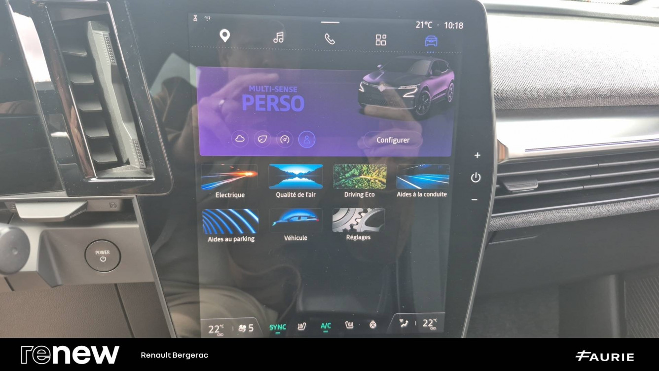 Acheter Renault Megane E-Tech Megane E-Tech EV60 220 ch optimum charge Techno 5p occasion dans les concessions du Groupe Faurie