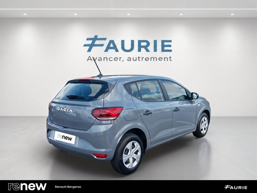 Acheter Dacia Sandero Sandero ECO-G 100 GSR2 Essential 5p occasion dans les concessions du Groupe Faurie