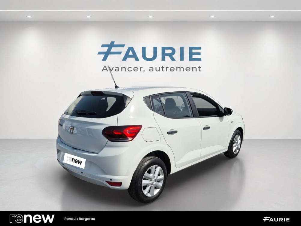 Acheter Dacia Sandero Sandero SCe 65 Essentiel 5p occasion dans les concessions du Groupe Faurie