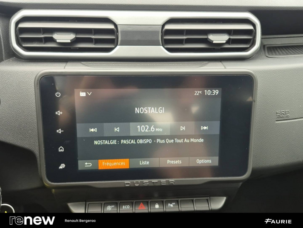 Acheter Dacia Duster Duster TCe 150 4x2 EDC Expression 5p occasion dans les concessions du Groupe Faurie