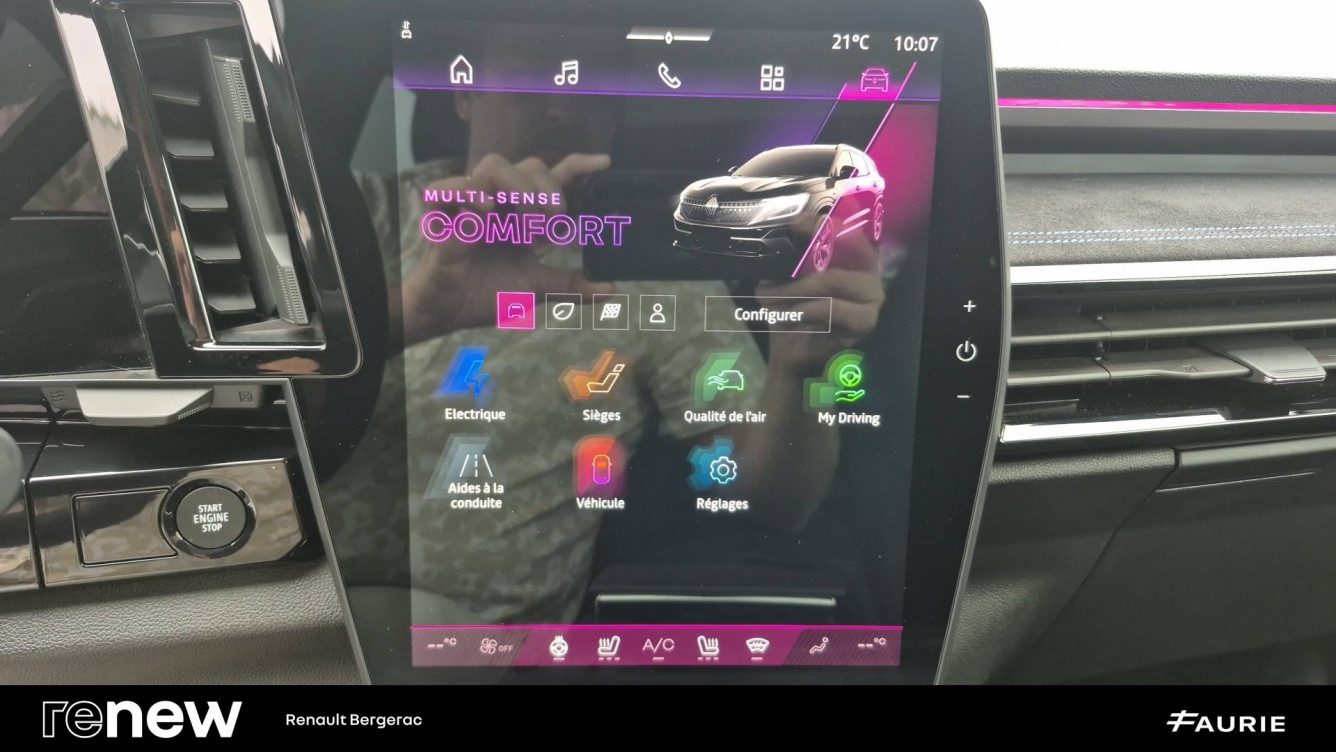 Acheter Renault Espace 6 Espace E-Tech full hybrid 200 GSR2 esprit Alpine 5p occasion dans les concessions du Groupe Faurie