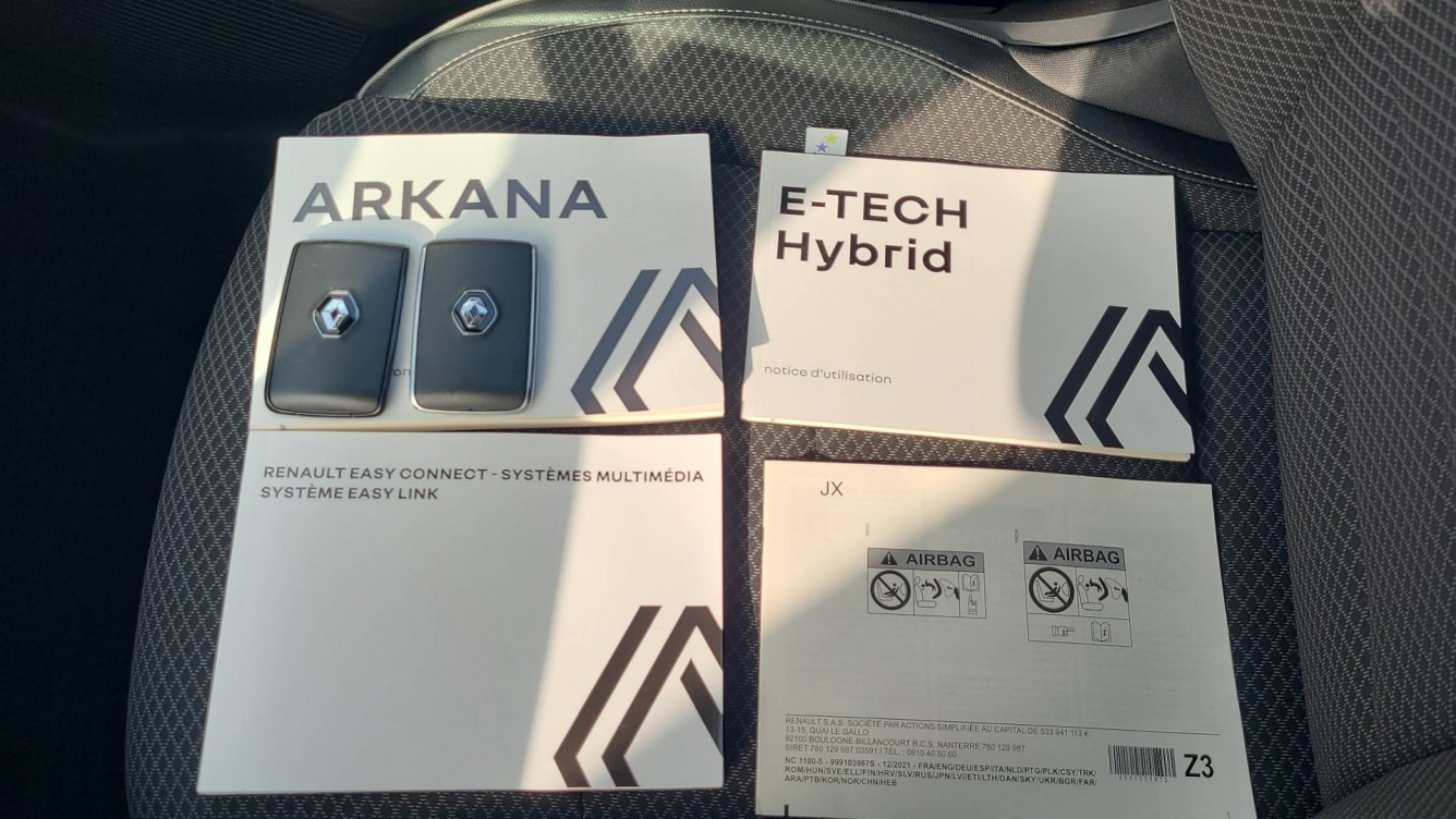 Acheter Renault Arkana Arkana E-Tech 145 - 21B Intens 5p occasion dans les concessions du Groupe Faurie