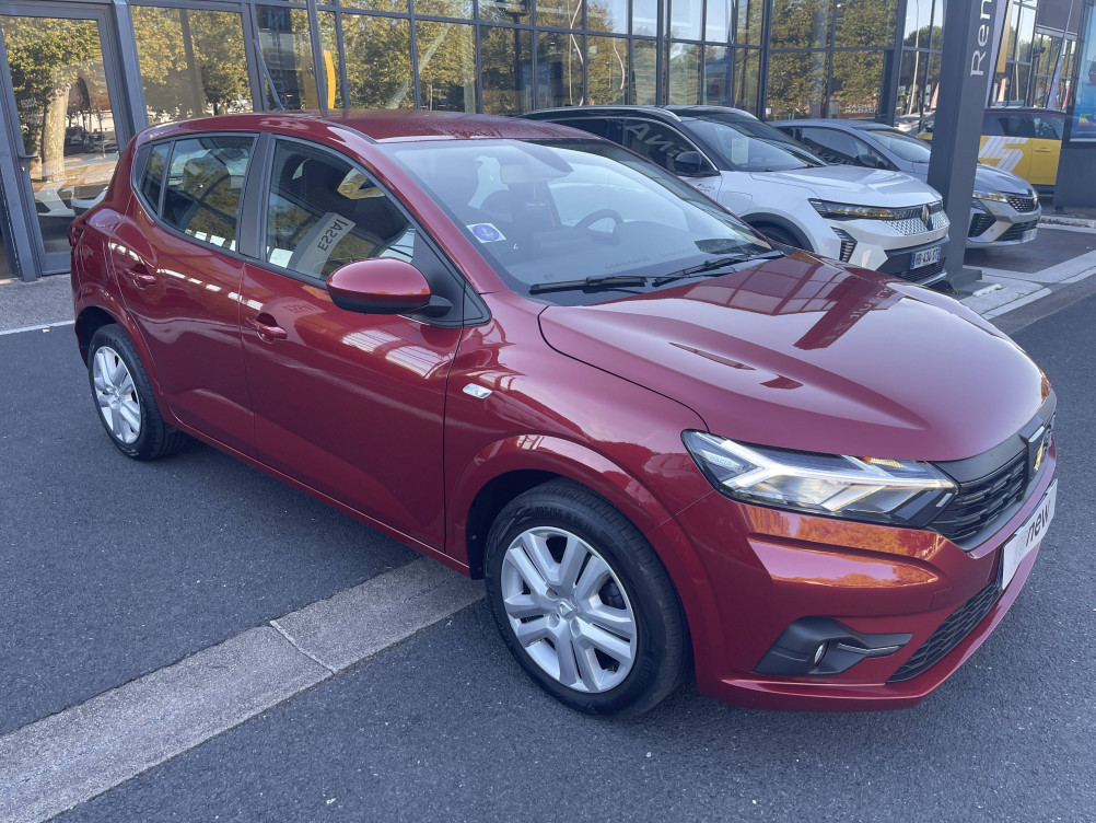 Acheter Dacia Sandero Sandero SCe 65 Confort 5p occasion dans les concessions du Groupe Faurie