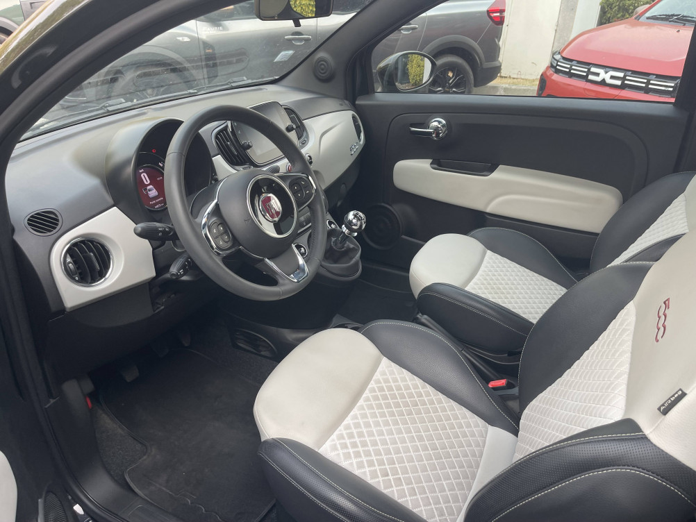 Acheter Fiat 500 500 1.0 70 ch Hybride BSG S/S Star 3p occasion dans les concessions du Groupe Faurie