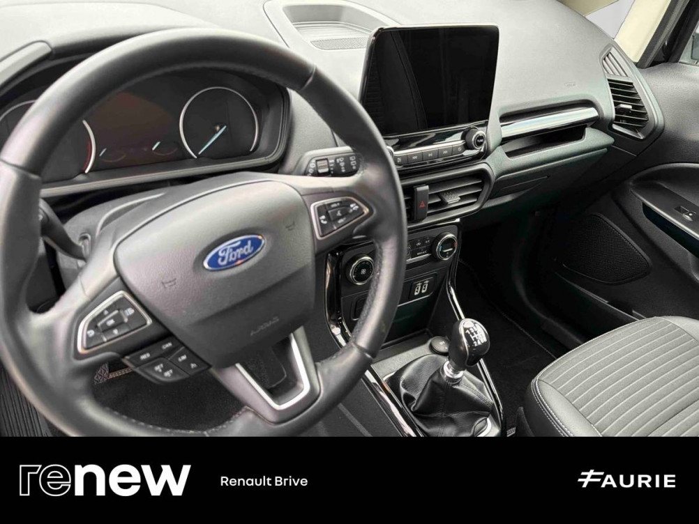 Acheter Ford Ecosport EcoSport 1.0 EcoBoost 125ch S&S BVM6 Titanium 5p occasion dans les concessions du Groupe Faurie